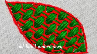 Traditional embroidery design /bordados a mano paso a paso/romanian stitch embroidery