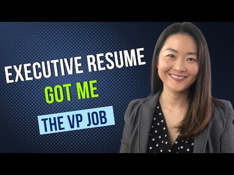 How is an executive resume different?