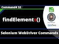 findElements() Command - Selenium WebDriver