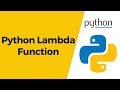 Python Tutorial 29 - Lambda Function in Python