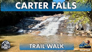 Hiking the Carter Falls Trail (4K) with Cool Trip Walks - Virtual Walks