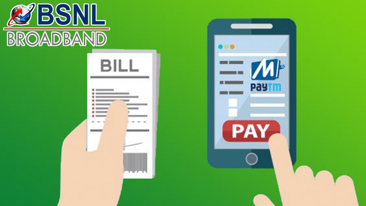 How To Pay BSNL Broadband Bill Online - YouTube