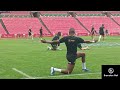 springboks captain s practice ahead of the all black test at ellis park