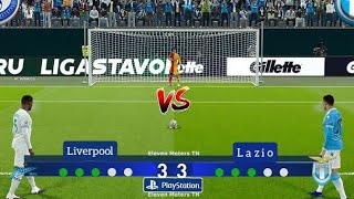 FIFA 22 PENALTY SHOOTOUT | LIVERPOOL VS LAZIO | UEFA CHAMPIONS LEAGUE