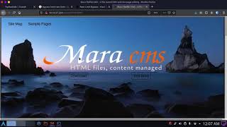 TryHackme! Sustah - Bash Scripting - Exploiting Mara CMS