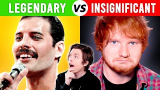 Legendary VS Insignificant Singers