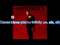Jaymes Young - Infinity [Karaoke Audio HQ Lyrics]