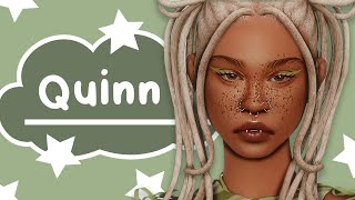 Quinn Rose 🥀 + CC List | Sims 4 Create a Sim