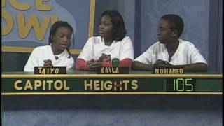 2009-2010 Science Bowl:  Berwyn Hgts ES v Capitol Hgts ES