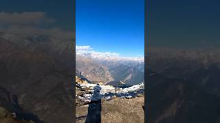 Dev Nagri ⛰️😍. #uttarakhand #panchachuli #mountains #peak #shorts