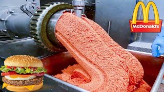 Comment les Burgers de McDonald’s Sont Créés, Production de Nourriture