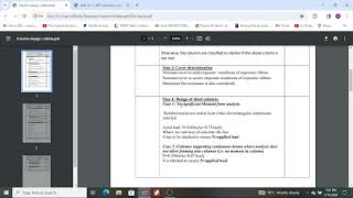 RC COLUMN DESIGN CRITERIA TO BS 8110