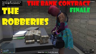 The Bank Contract Finale: The Robberies 🚗 Auto Shop Robbery Contract • GTA 5 Online