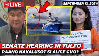 🔴 LIVE!!! TULFO SENATE HEARING - PAANO NAKALUSOT si ALICE GUO?? | Jevara PH