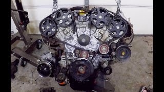 How To Change Timing Belt, Water Pump, Tensioner, & Pulleys Mitsubishi 3000GT VR4 Build Part 5/18