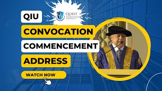 Vijay Eswaran's Commencement Address | Quest International University Convocation 2022
