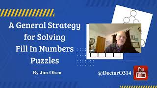 General Strategy for Solving Fill In Numbers Puzzles