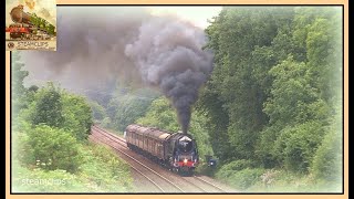 Duchess Delivers on the Duchy. 46233 Duchess of Sutherland, The Royal Duchy 7th Aug. 2016.