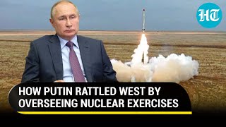 Putin personally monitors Nuclear exercises with Russia's ally Belarus; Message to West on Ukraine?