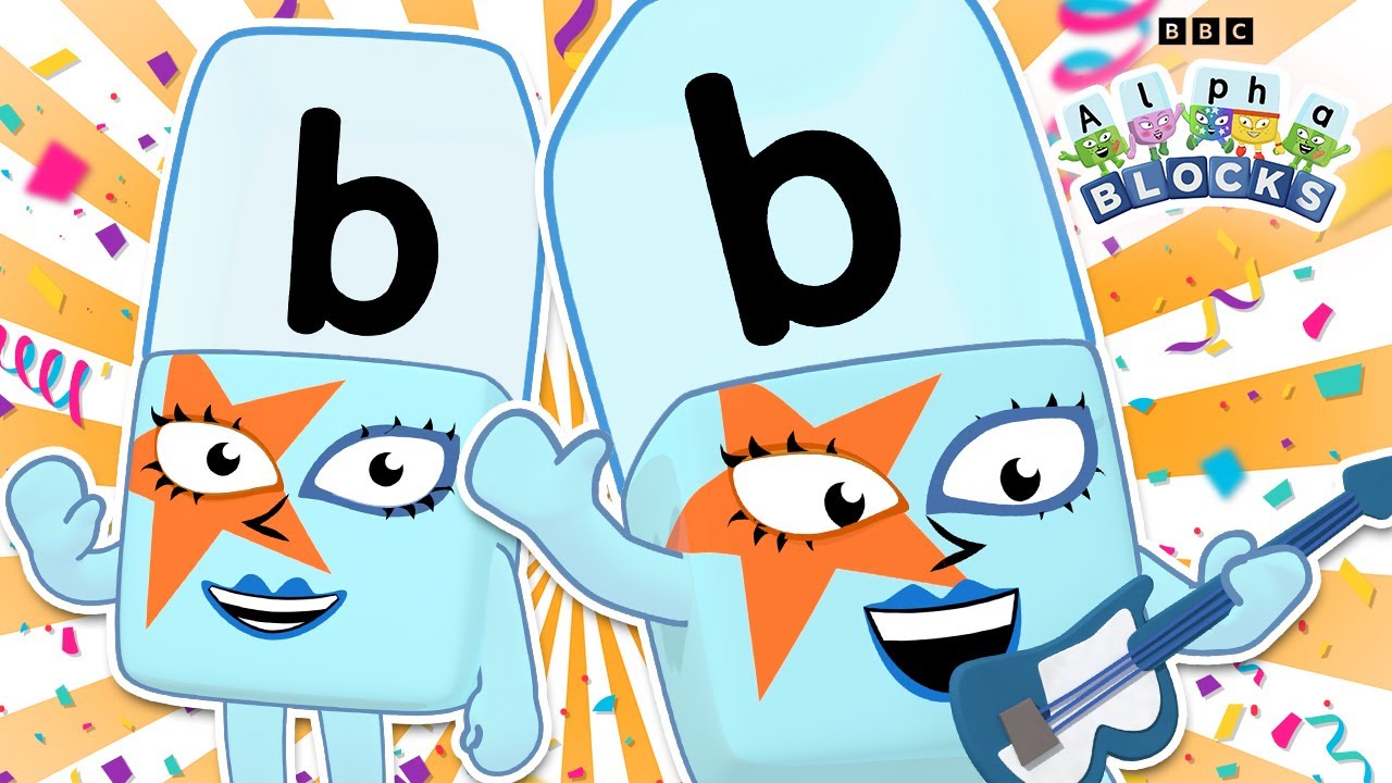 Brilliant Alphablock B | Letter Of The Week! 🚀 | Learn To Spell ...