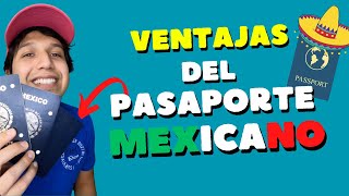 ¿A dónde puedo viajar con mi Pasaporte Méxicano ? ✈️ SIN VISA ✅ | TIPS DE VIAJE