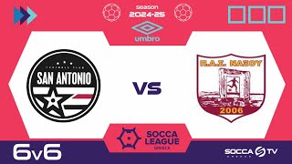 San Antonio - ΠΑΣ Νάξου | Quarterfinal | Socca League 6x6