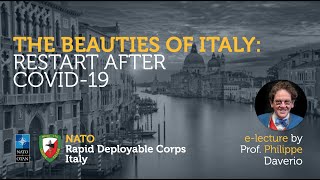 NRDCITA e-lecture: The Beauties of Italy: restart after COVID19 by Philippe Daverio