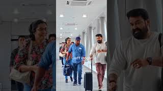 Mohanlal at Cochin Airport #trendingshorts #mohanlal