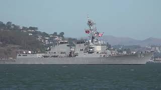 2021.10.08 Parade of ships of SFFW: Part.07 - USS Shoup