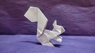 Origami Squirrel Tutorial - How To Make a paper Squirrel Step By Step