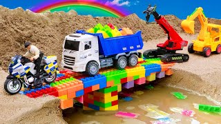 Mega RC Trucks RC Heavy Haulage Transport RC Volvo Lesu BL71 RC Wheel Loader Dozer | Mega Trucks