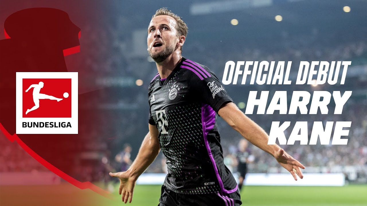 HARRY KANE SCORES FIRST BAYERN MUNICH GOAL | Star Striker Highlights Vs ...