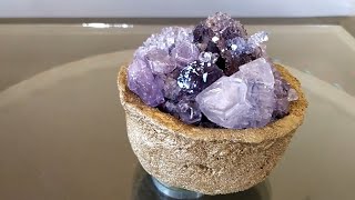 طريقة صنع الكريستال في البيت .Make your own crystals at home with Alum