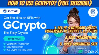 How to Use GCRYPTO by GCASH: Buy, Transfer, Sell \u0026 Withdraw Your Cryptocurrency (Full Tutorial)