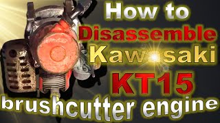 ผ่าเครื่องตัดหญ้าคาวาซากิ เคที15  Kawasaki KT15