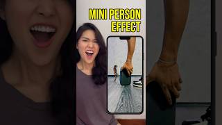 Master the viral Mini Person Effect with our quick and easy tutorial!🚀📲 #inshot #reelstrending