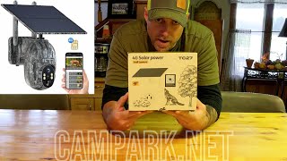 Campark TC27 PTZ Trail Camera - Move it from your Phone - See more in the woods. Top Game Camera!!!