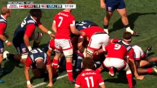 2019 Rugby World Cup Qualification — Canada vs. USA — Game 1 — Highlights