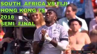 FIJI VS SOUTH AFRICA HONG KONG 7S SEMI FINAL