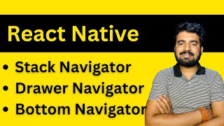 React Native Stack , Drawer and Bottom Navigator 🔥 | In Hindi ✅ | in Hindi ✅ | Engineer Codewala
