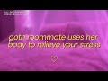 your goth roommate knows EXACTLY how to relieve your stress [F4A] [dominant] [girlfriend ASMR]