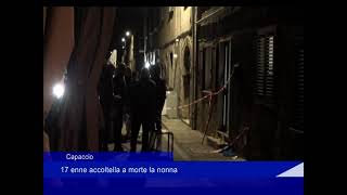 Capaccio  16enne  accoltella  a  morte  la  nonna 08 11 2022