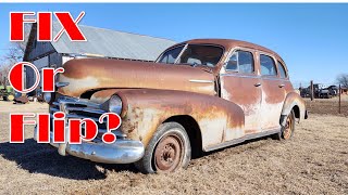 1948 Chevrolet FleetMaster - Walk Around \u0026 Clean Out