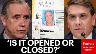 Jeff Merkley Asks Acting AG Todd Blanche Point Blank About The Status Of The Epstein Investigation