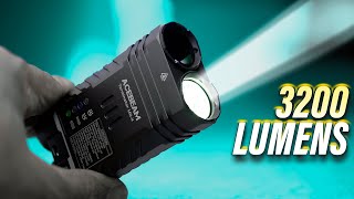 ACEBEAM TERMINATOR M2-X: ULTIMATE REVIEW // 3200 LUMENS // EDC FLASHLIGHT⚡