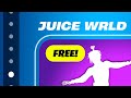 FREE EMOTE for EVERYONE who did this! (JUICE WRLD REWARD)