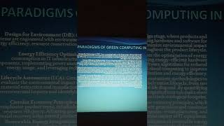 Various Aspects of Green Computing ppt. presentation