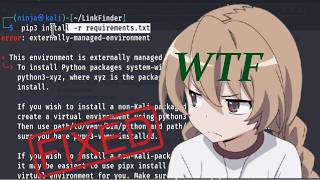 How to Fix "error: externally-managed-environment" in Linux (Kali/Ubuntu)
