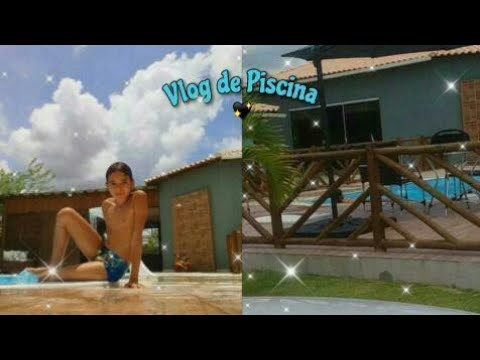 Vlog De Piscina Com Migo Youtube