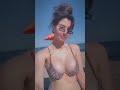 georgia andriani shared her hot 🔥 vacation video bollywoodchitchat shorts